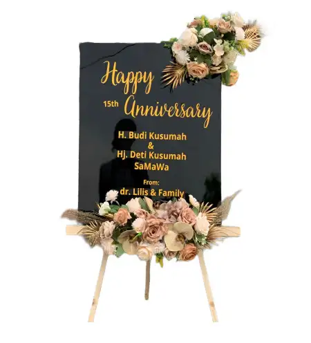 Papan Bunga Akrilik Wirokerten