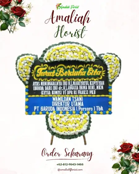 Papan Bunga Duka Wirokerten